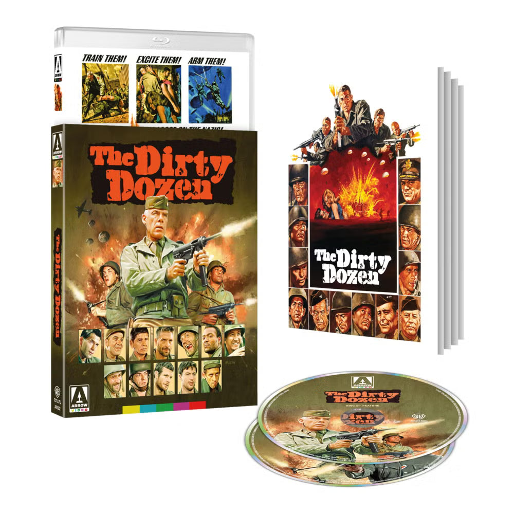 The Dirty Dozen Blu-ray with Limited Edition Slipcover (Arrow Video U.S.) [Preorder]