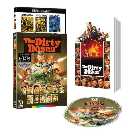 The Dirty Dozen 4K UHD with Limited Edition Slipcover (Arrow Video U.S.) [Preorder]