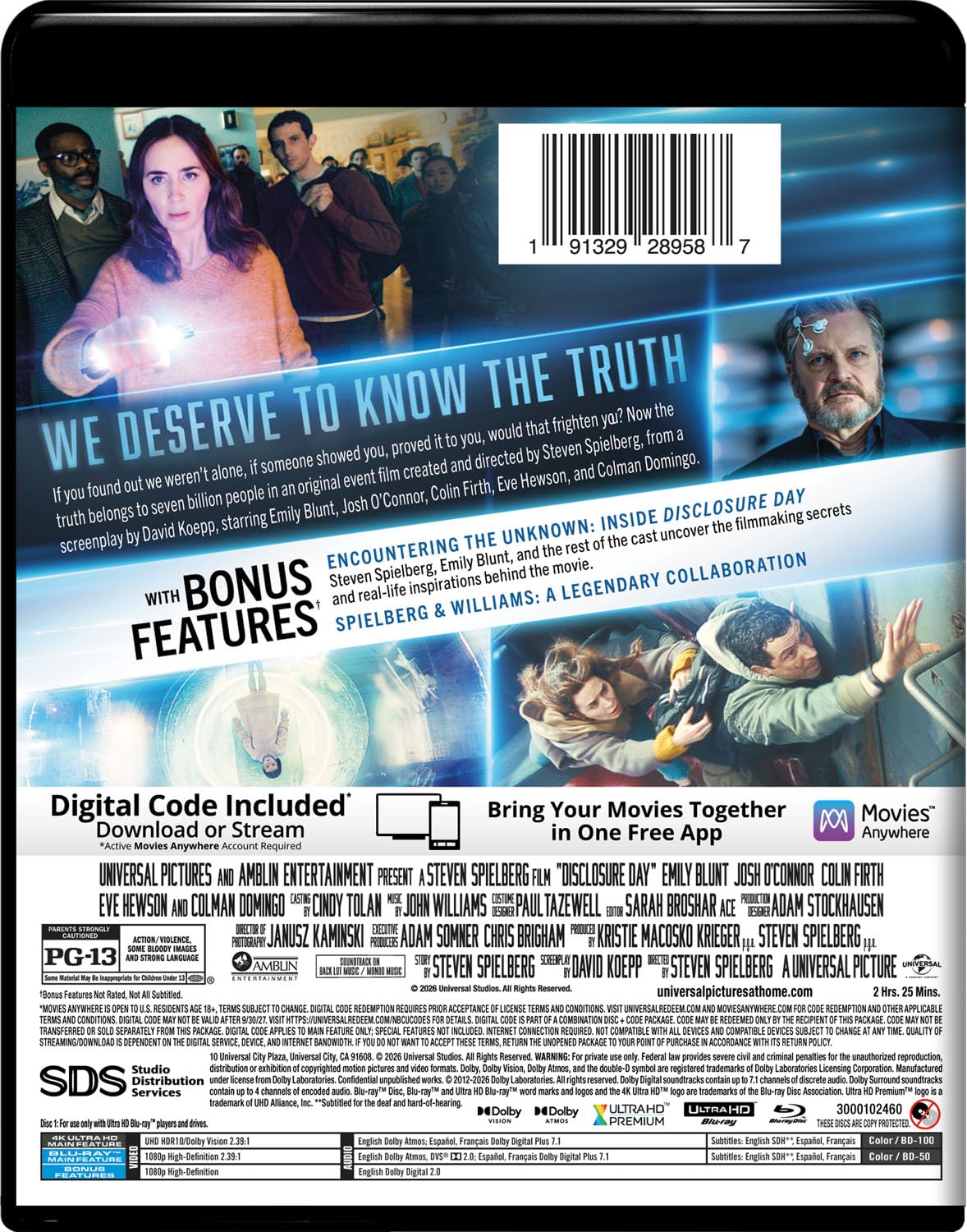 Disclosure Day 4K UHD + Blu-ray (Paramount U.S.) [Preorder]