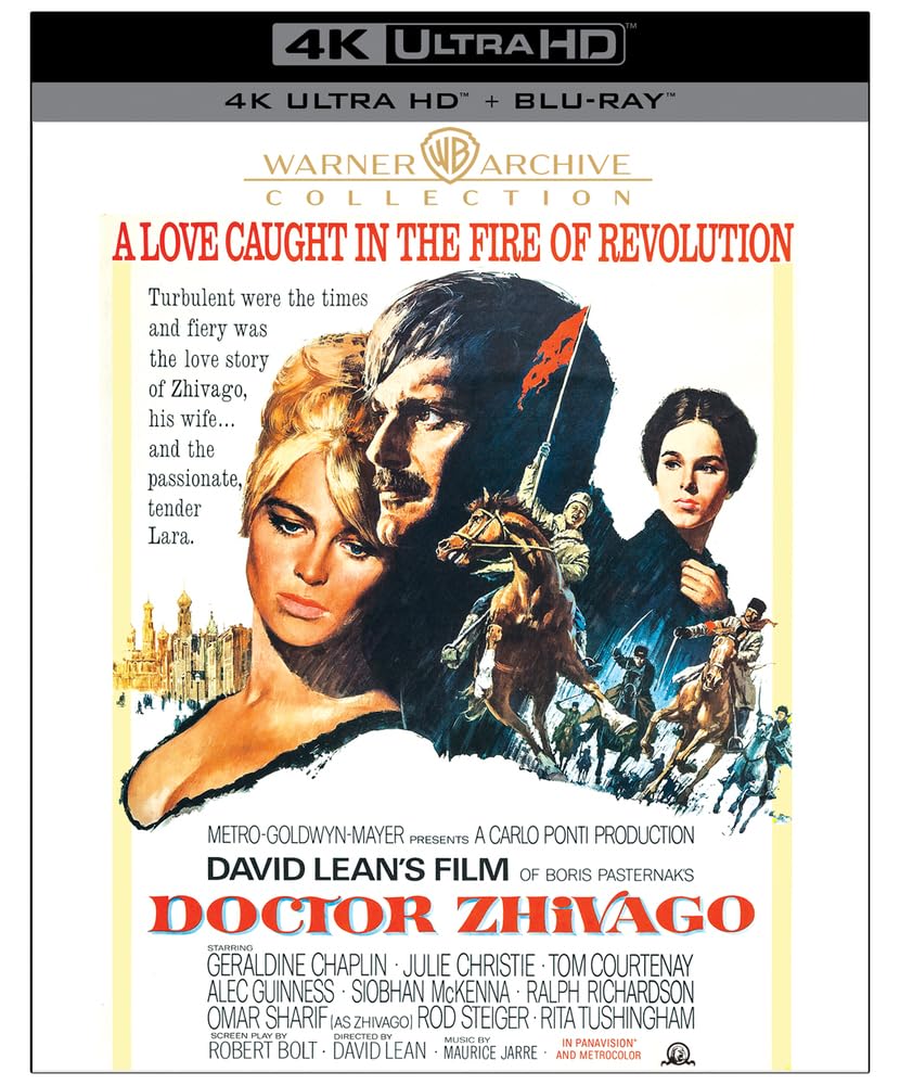 Doctor Zhivago 4K UHD + Blu-ray (Warner Archive Collection) [Preorder]