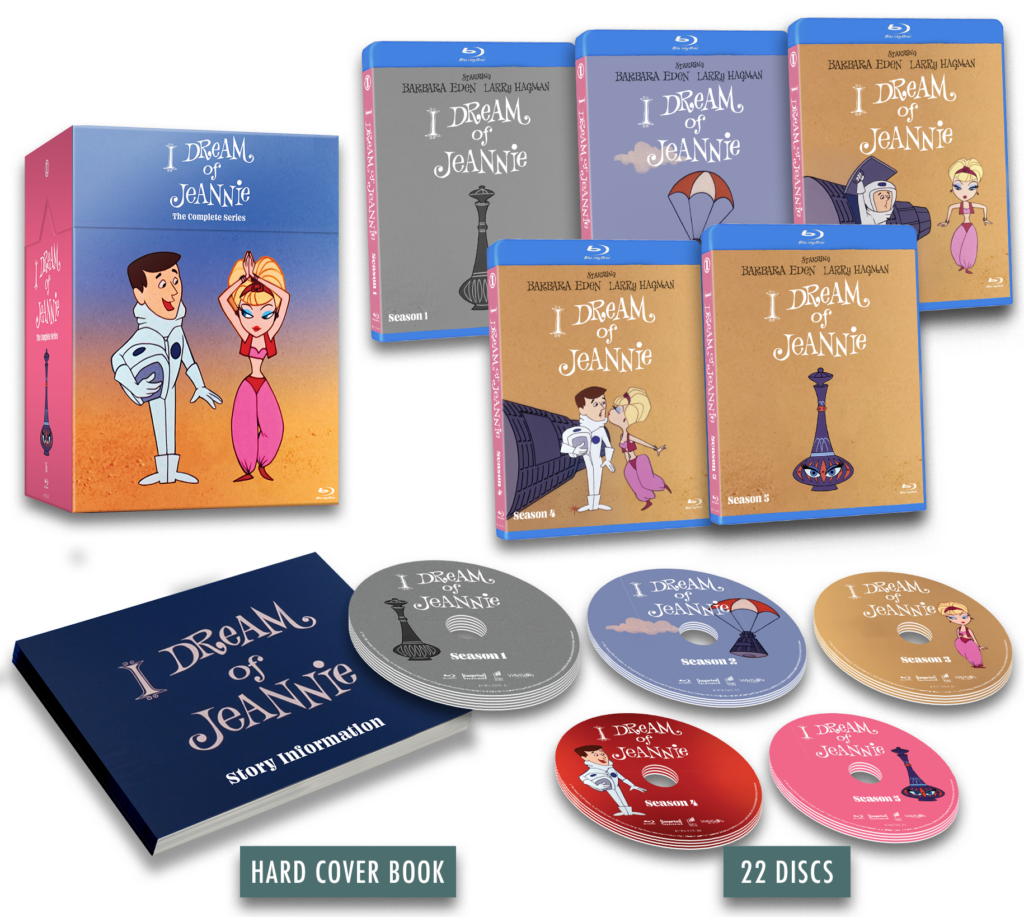 I Dream Of Jeannie – The Complete Series (1965 – 1970) Blu-ray Hardbox Set (Imprint/Region Free)