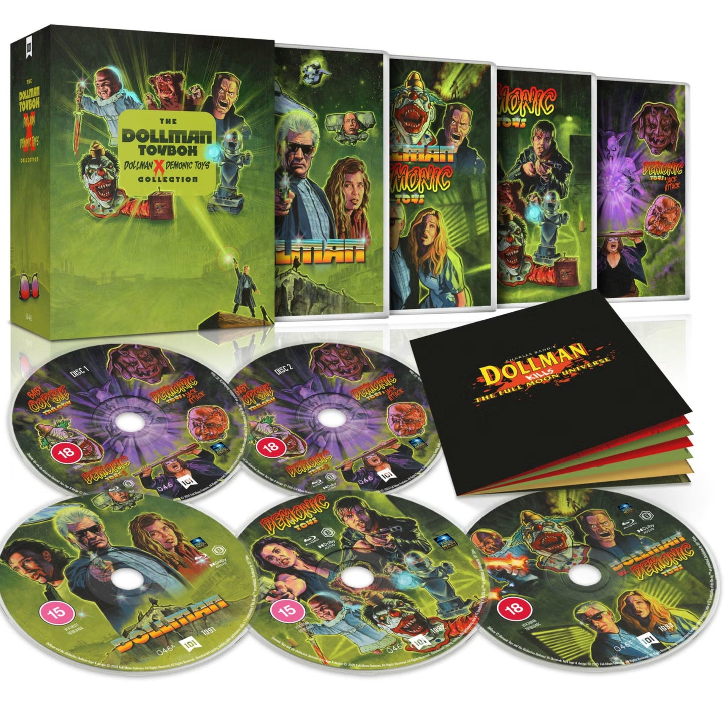 The Dollman Toybox - Dollman X Demonic Toys Collection Limited Edition Blu-Ray (101 Films/Region B) [Preorder]