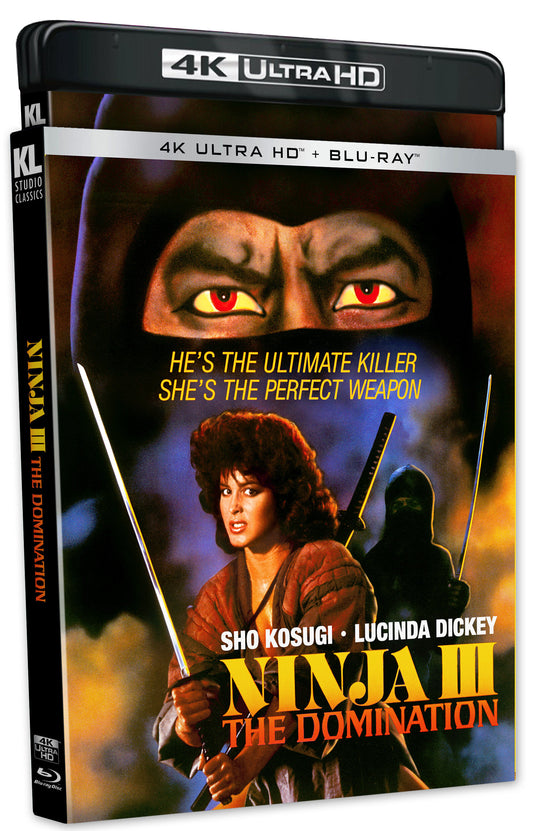 Ninja III: The Domination 4K UHD + Blu-ray with Slipcover (Kino Lorber) [Preorder]