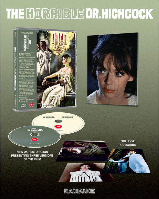 The Horrible Dr Hichcock Lmtd. Ed. Blu-ray (Raidance UK/Region B)