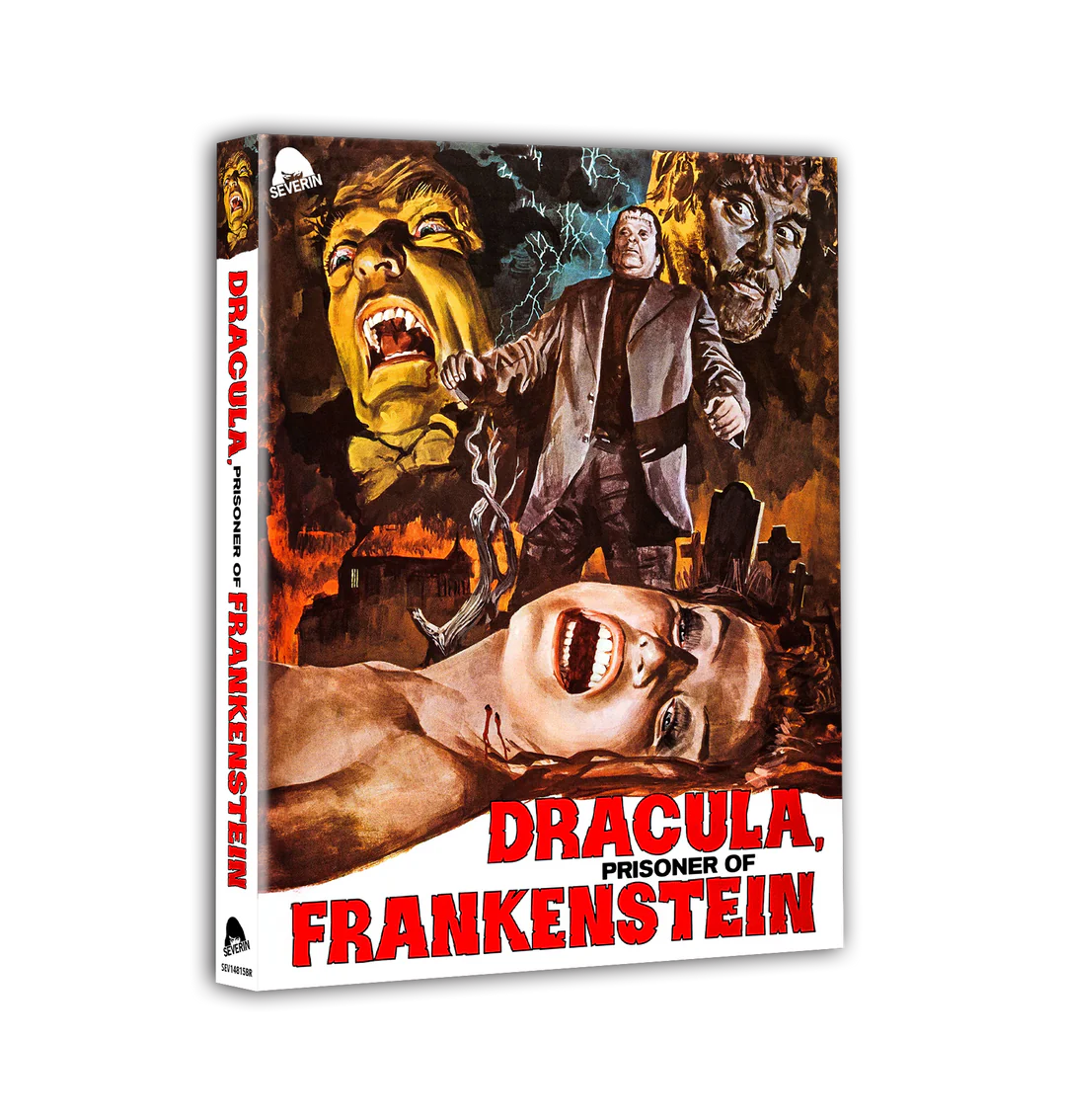 Dracula, Prisoner of Frankenstein Blu-ray with Slipcover (Severin Films U.S.)