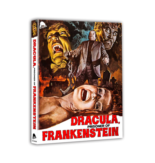 Dracula, Prisoner of Frankenstein Blu-ray with Slipcover (Severin Films U.S.)