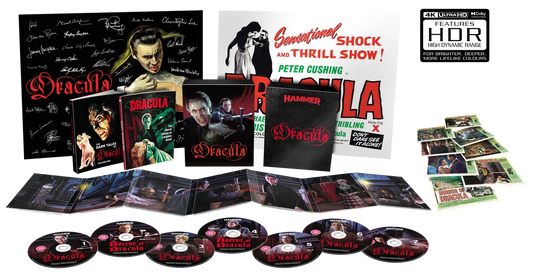 Dracula 4K UHD + Blu-ray Limited Collector's Edition (Hammer Films/Region Free/B) [Preorder] LIMITED ALLOCATION