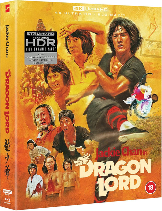 Dragon Lord Deluxe Limited Edition 4K Ultra HD + Blu-Ray with Slipcase (88 Films/Region Free/B) LIMIT 1 PER CUSTOMER