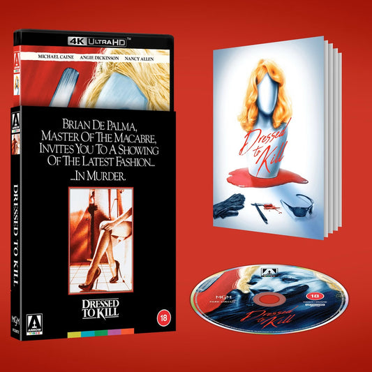 Dressed to Kill 4K UHD Limited Edition with Slipcover (Arrow Films UK/Region Free)