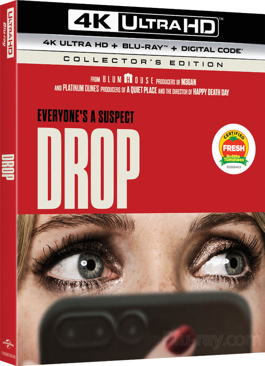 Drop 4K UHD + Blu-ray with Slipcover (Universal U.S.) [Preorder]