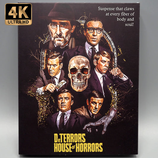 Dr. Terror's House of Horrors 4K UHD + Blu-ray with Limited Edition Slipcover (Vinegar Syndrome)
