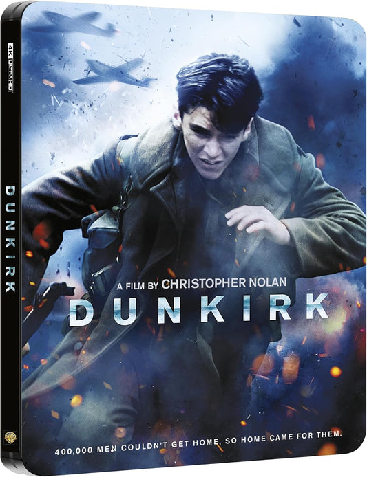 Dunkirk 4K UHD + Blu-ray Limited Edition SteelBook (Warner Bros/Region Free/B) [Preorder]