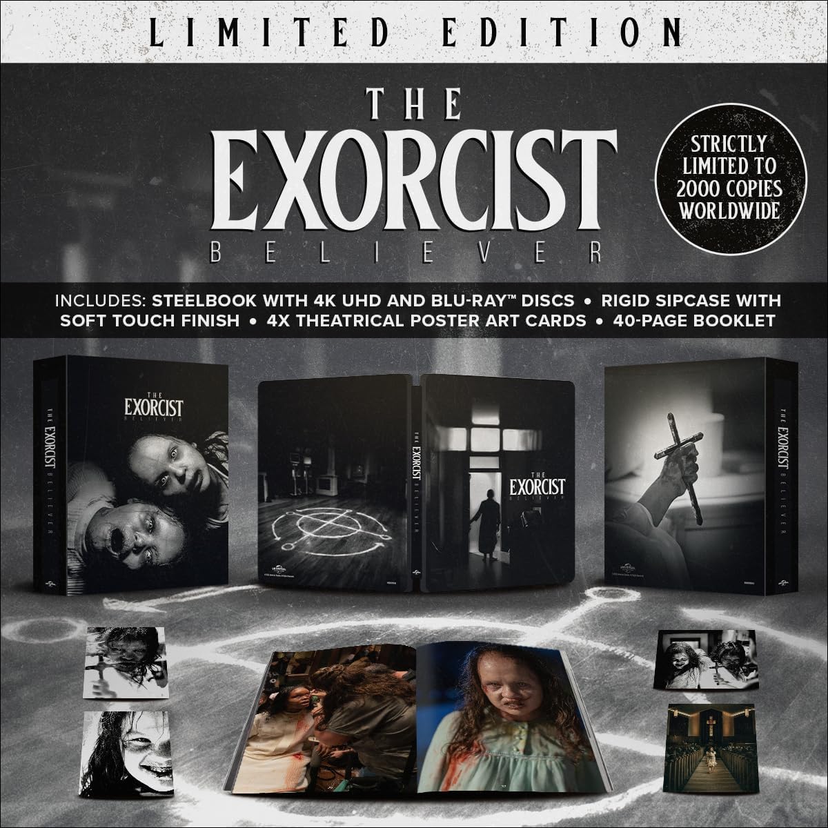 The Exorcist Believer Col. Ed. 4K UHD & Blu-ray SteelBook (UK/Region Free/B)