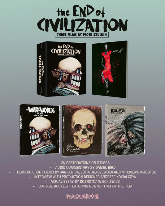 The End of Civilization: Three Films by Piotr Szulkin Limited Edition Blu-ray (Radiance UK/Region Free)