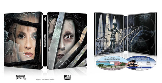 Edward Scissorhands 4K UHD + Blu-ray SteelBook (20th Century Studios U.S.)