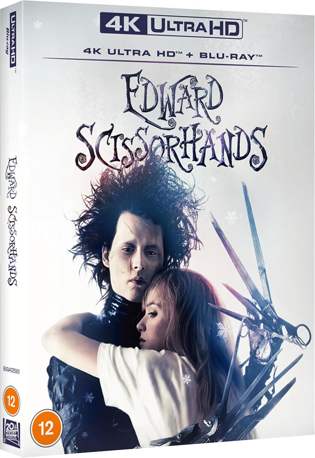 Edward Scissorhands 4K Ultra HD + Blu-Ray with Slipcover (20th Century Studios/Region Free/B) [Preorder]