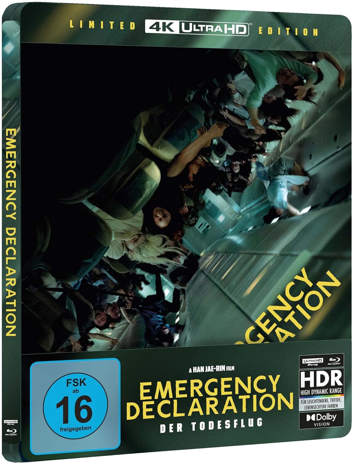 Emergency Declaration 4K UHD + Blu-ray Steelbook (Plaion Pictures/Region Free)