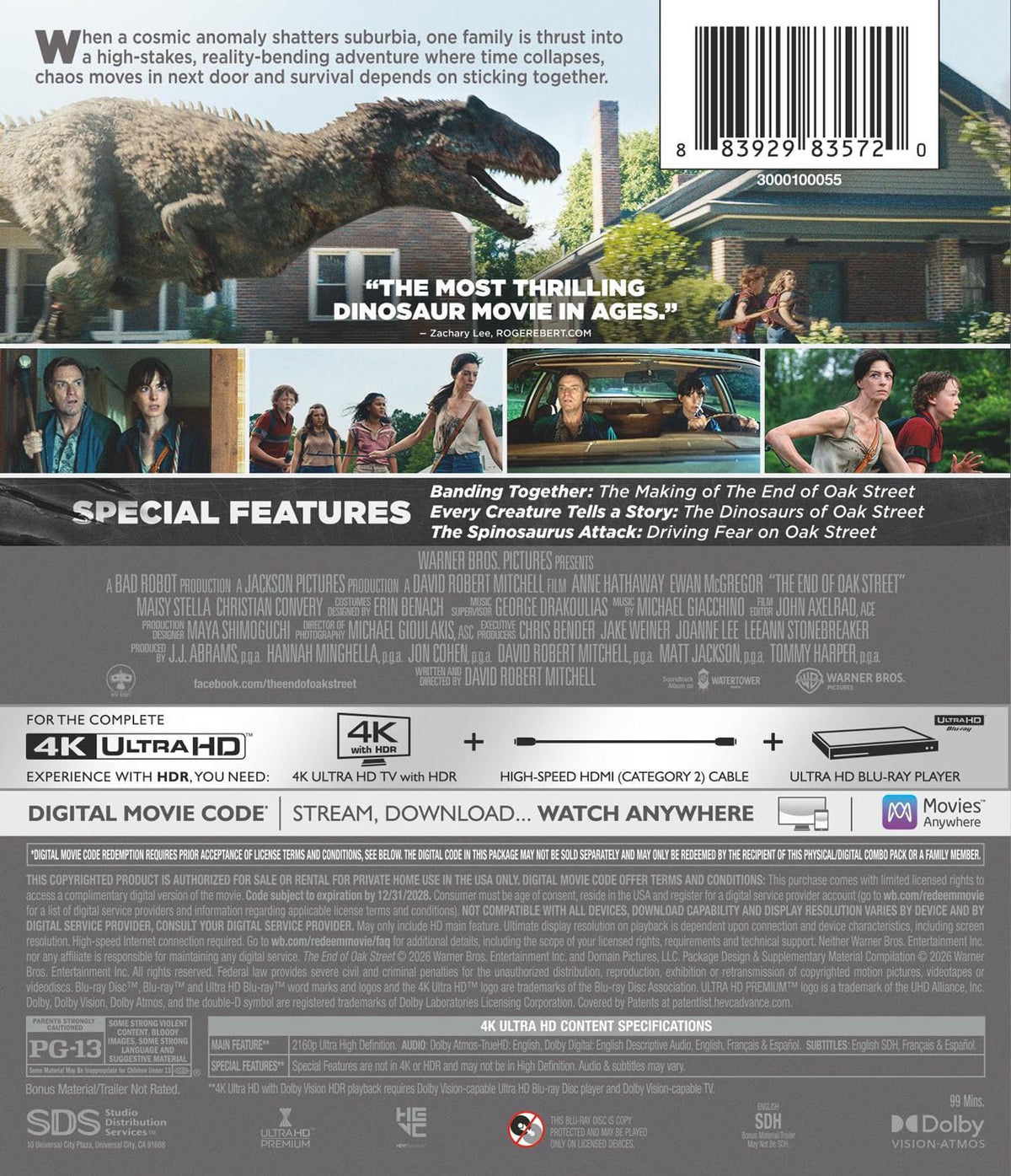 The End of Oak Street 4K UHD (Universal U.S.) [Preorder]
