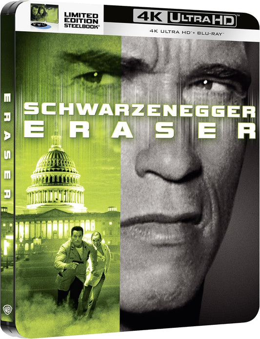 Eraser 4K UHD Limited Edition SteelBook (Warner Bros/Region Free) [Preorder]