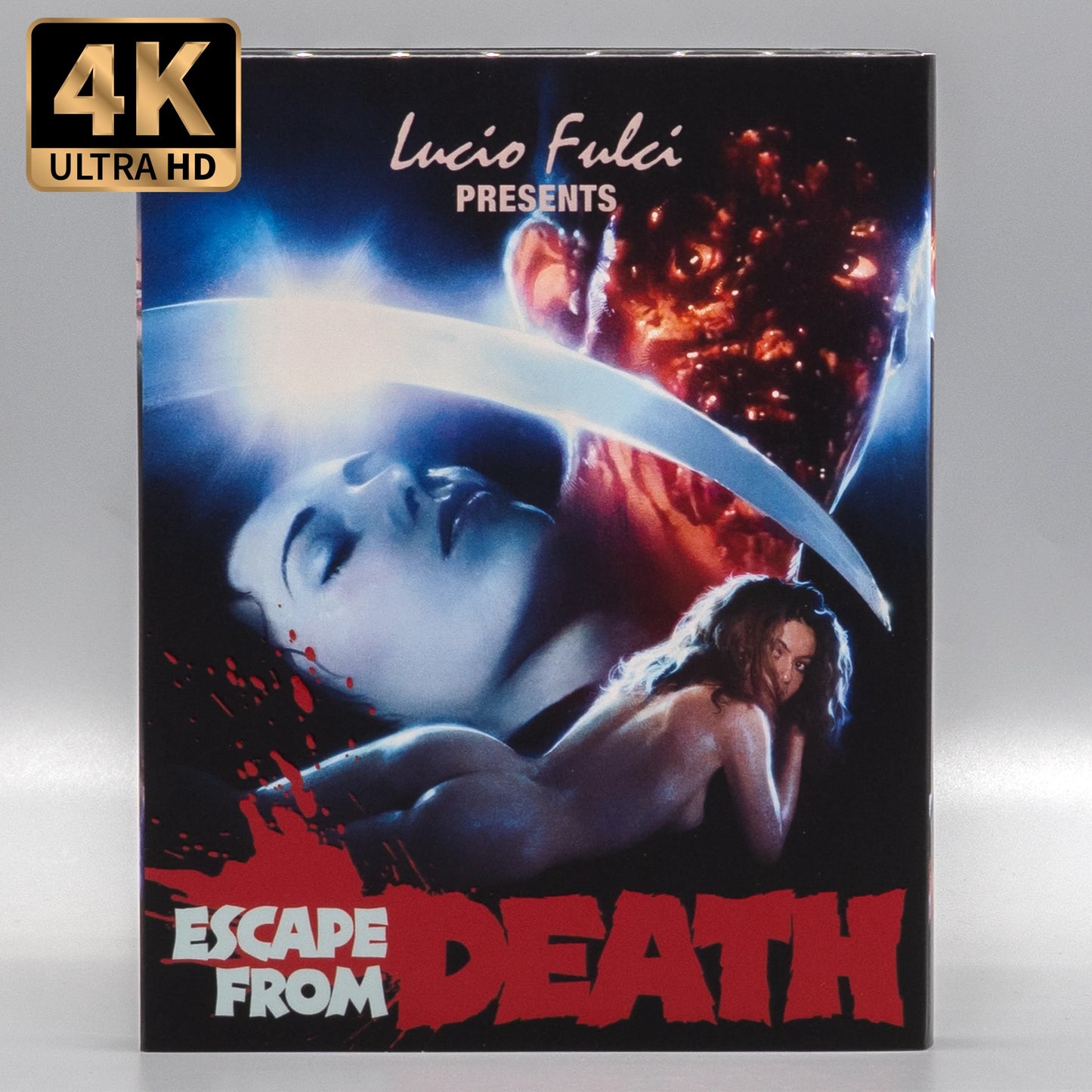 Escape from Death 4K UHD + Blu-ray with Limited Edition Slipcover (VInegar Syndrome)