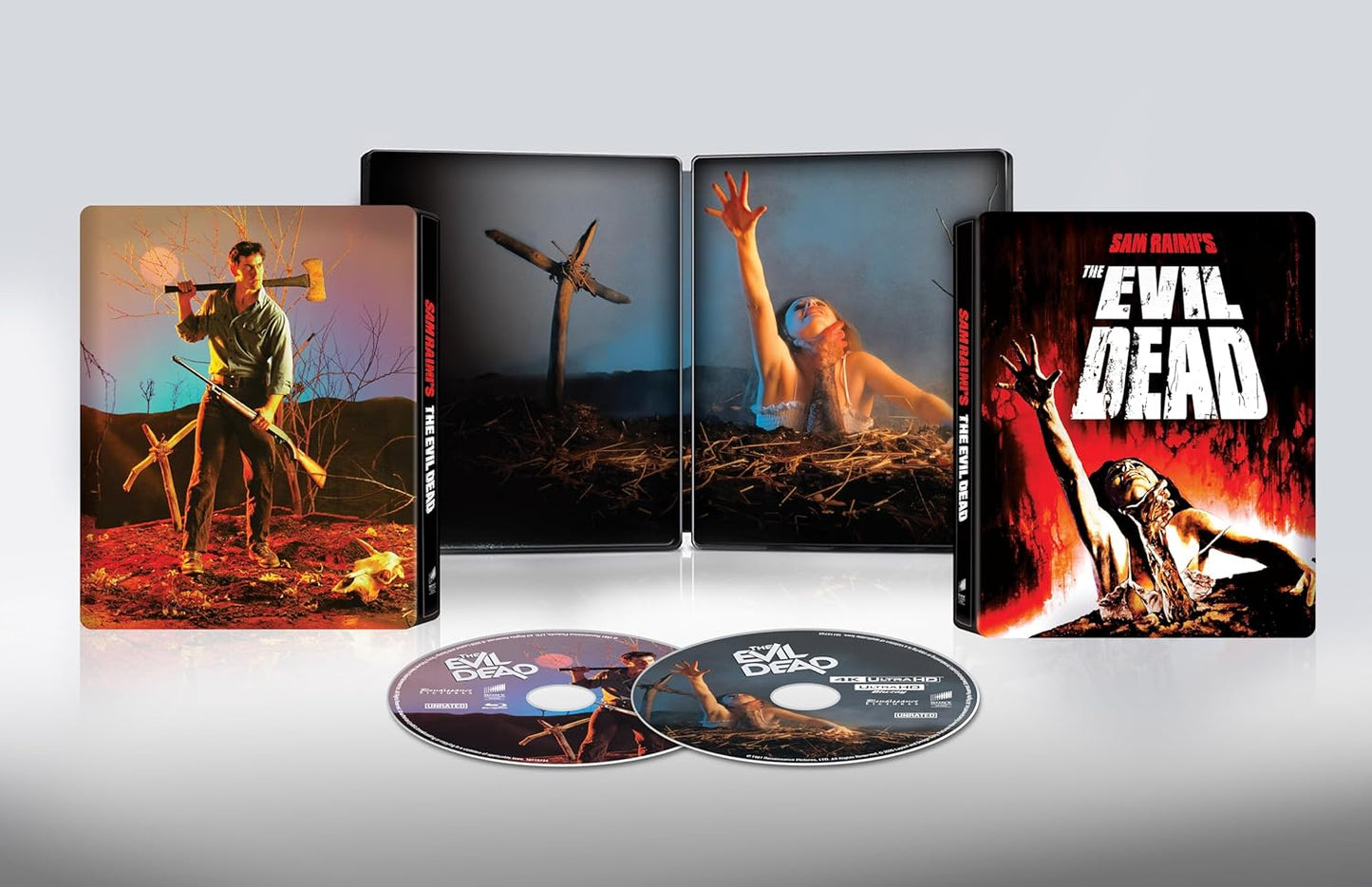 The Evil Dead 4K UHD + Blu-ray 45th Anniversary SteelBook (Sony U.S.)