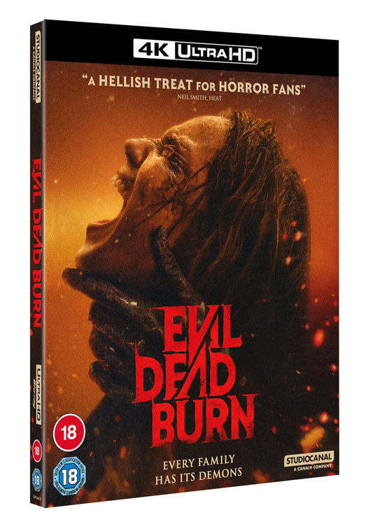 Evil Dead Burn 4K UHD with Slipcover (StudioCanal/Region Free)