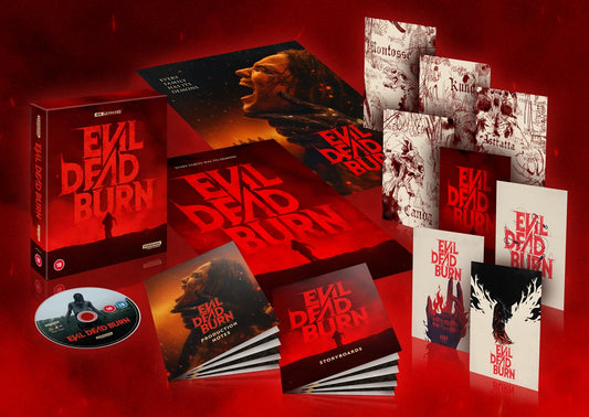 Evil Dead Burn 4K UHD Ultimate Collector's Edition (StudioCanal/Region Free) LIMIT 1 PER CUSTOMER
