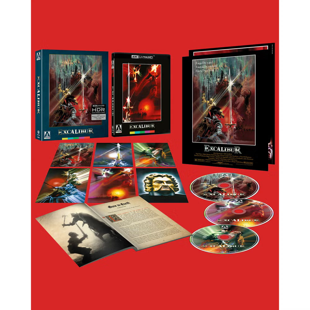 Excalibur 4K UHD + Blu-ray Limited Edition with Slipcover (Arrow Video U.S.) [Preorder]