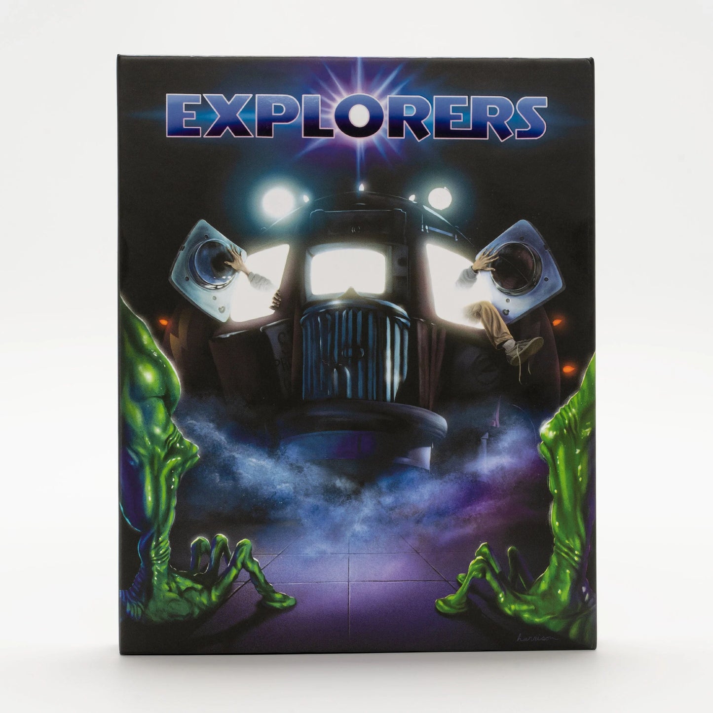 Explorers 4K UHD + Blu-ray with Deluxe Magnet Box + Slipcover (Vinegar Syndrome) LIMIT 1 PER CUSTOMER