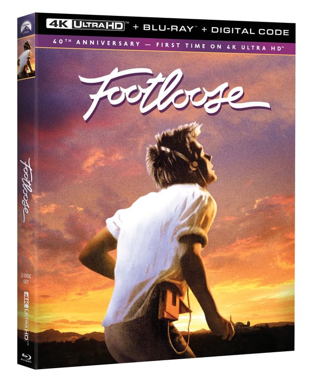 Footloose 4K UHD 40th Anniversary with Slipcover (Paramount U.S.)