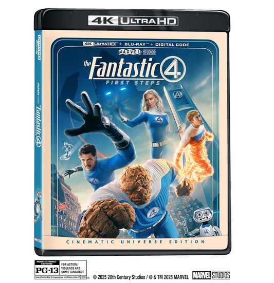 Fantastic Four First Steps 4K UHD + Blu-ray (20th Century Studios)