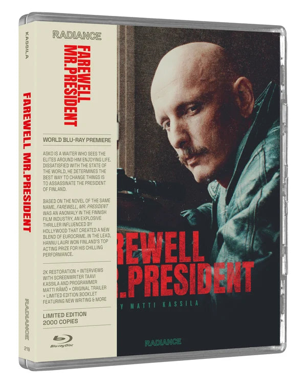 Farewell Mr. President Limited Edition Blu-ray (Radiance Films U.S.) [Preorder]