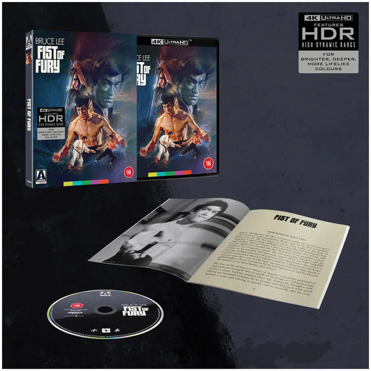 Fist of Fury 4K UHD with Slipcover (Arrow Films UK/Region Free)