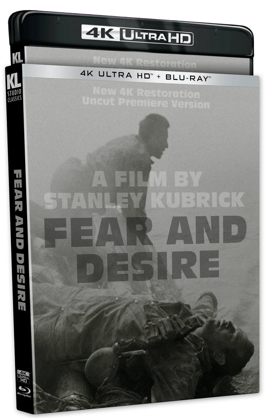 Fear and Desire 4K UHD + Blu-ray with Slipcover (Kino Lorber)