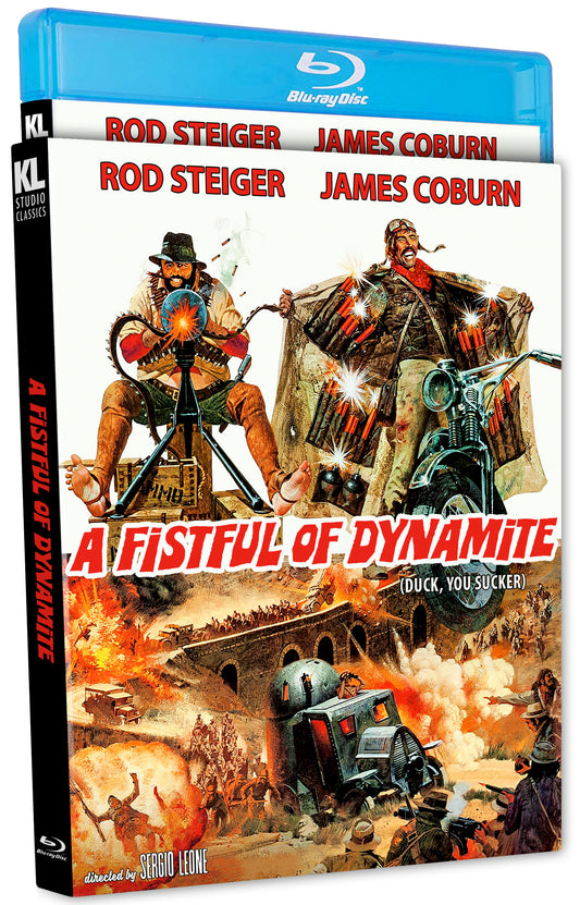 A Fistful of Dynamite (Aka Duck, You Sucker) Special Edition Blu-ray with Slipcover (Kino Lorber) [Preorder]