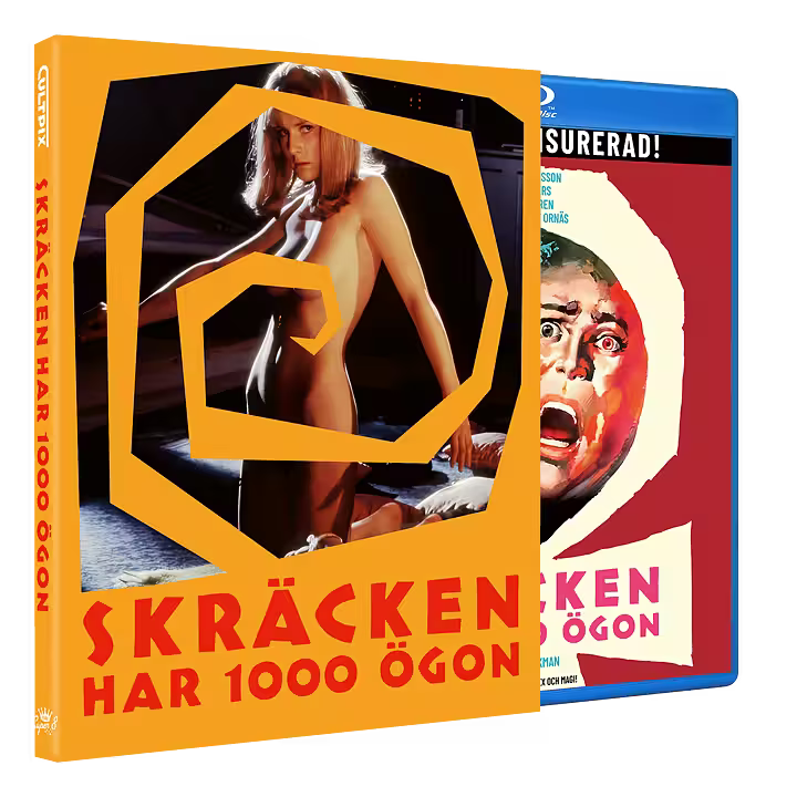 SKRÄCKEN HAR 1000 ÖGON / FEAR HAS 1000 EYES, BLU-RAY (Klubb Super 8/Region B) [Swedish Import]