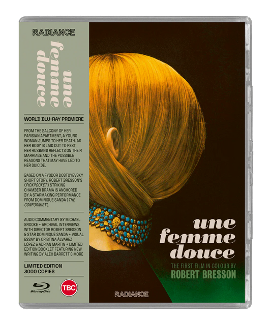 Une femme douce Blu-ray Limited Edition (Radiance Films UK/Region B) [Preorder]