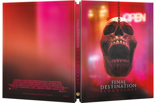 Final Destination 6 - Bloodlines Limited Edition Steelbook 4K UHD (Warner Bros/Region Free)