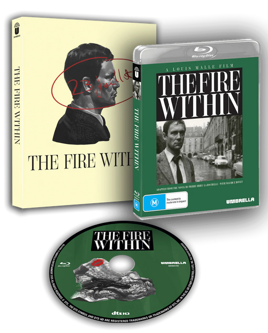 The Fire Within (Le Feu Follet) (1963) Blu-ray with Slipcover (Umbrella Entertainment/Region Free) [Preorder]