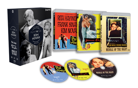 Film Focus: Kim Novak (1957 – 1959) Blu-ray Hardbox (Imprint/Region Free)