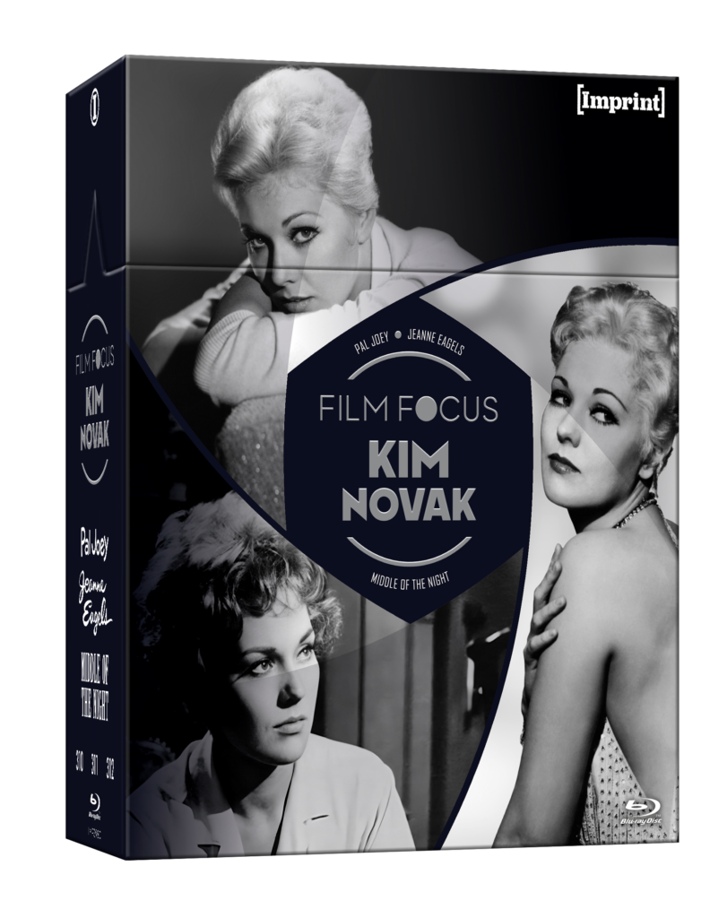 Film Focus: Kim Novak (1957 – 1959) Blu-ray Hardbox (Imprint/Region Free)