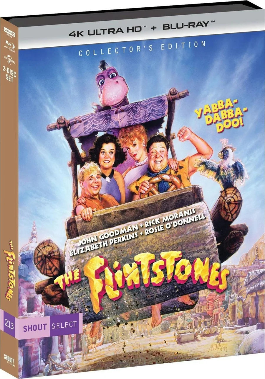 Flintstones (1994) 4K UHD + Blu-ray  with Slipcover (Shout Factory) [Preorder]