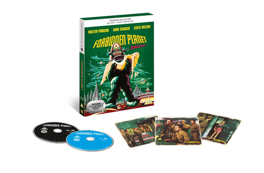 Forbidden Planet Blu-ray - The Premium Collection with Slipcase + Art Cards (Warner Bros/Region Free/2)