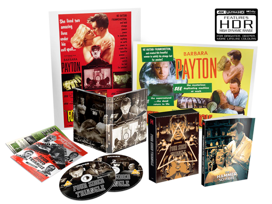 Four Sided Triangle Limited Collector’s Edition 4K UHD + Blu-ray (Hammer Films/Region Free)