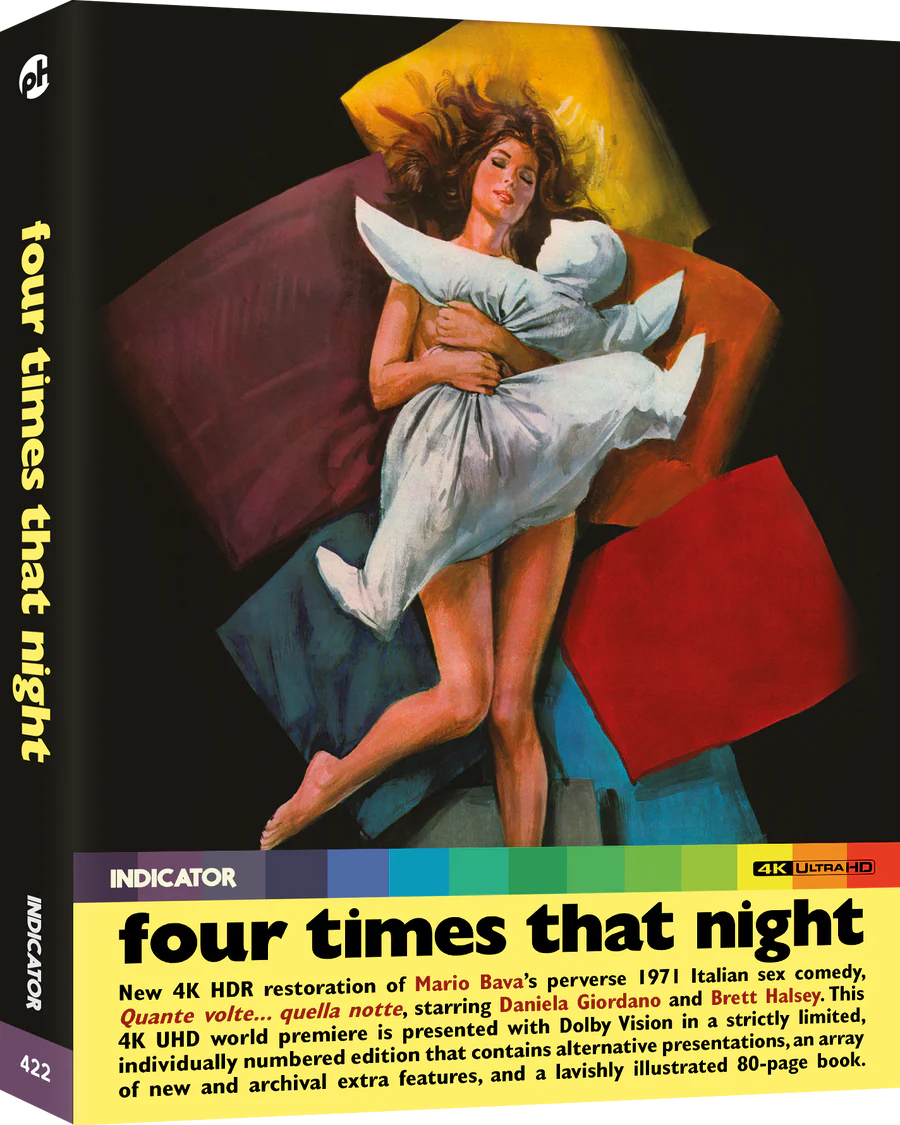 Four Times That Night 4K UHD Limited Edition with Slipcase + Booklet (Powerhouse Films UK/Region Free) [Preorder]