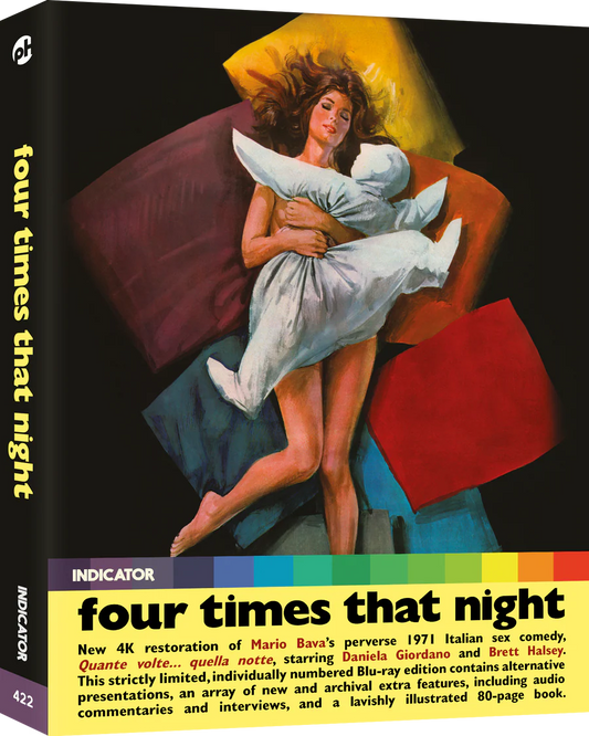 Four Times That Night Blu-ray Limited Edition with Slipcase + Booklet (Powerhouse Films UK/Region Free) [Preorder]