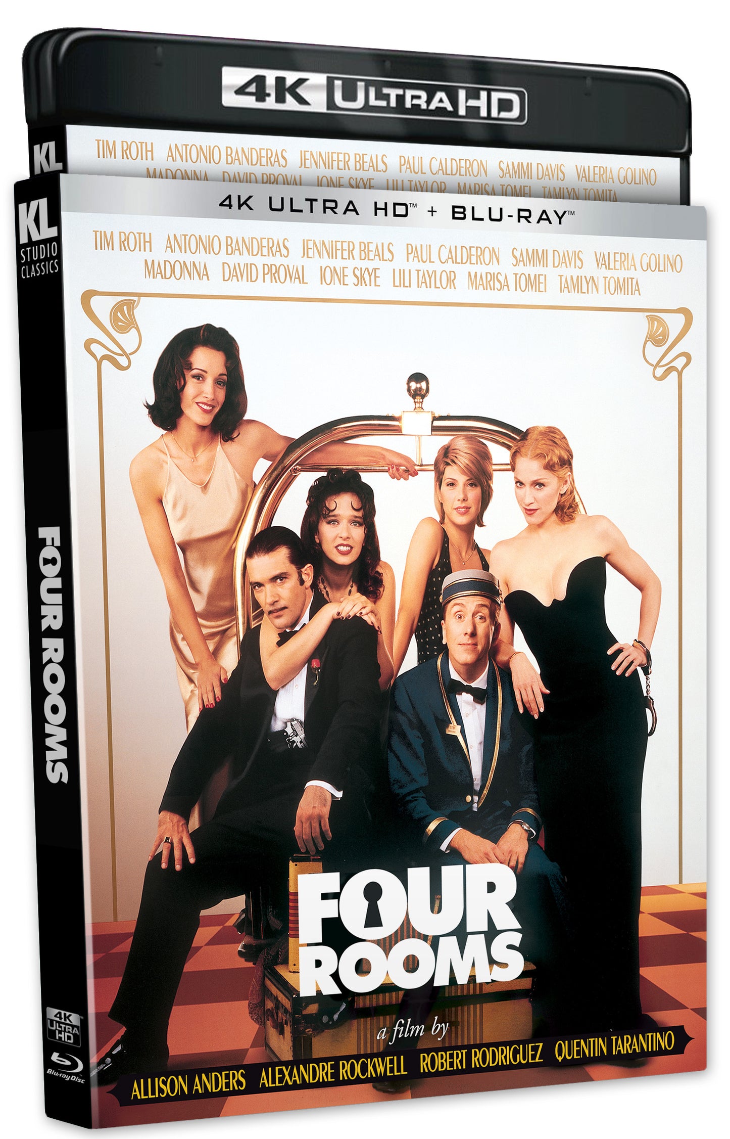 Four Rooms 4K UHD + Blu-ray with Slipcover (Kino Lorber) [Preorder]