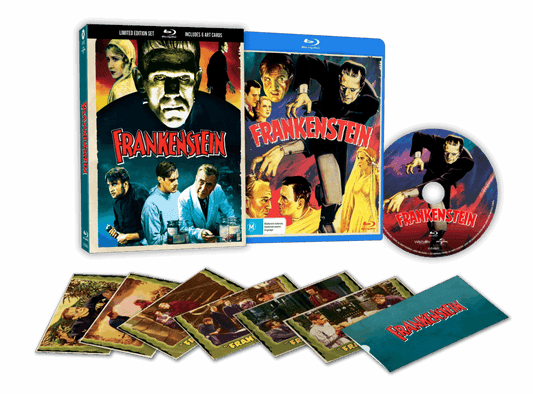 Frankenstein (1931) – Blu-ray Limited Edition 3D Lenticular Hardcase + Art Cards (ViaVision/Region Free) [Preorder]