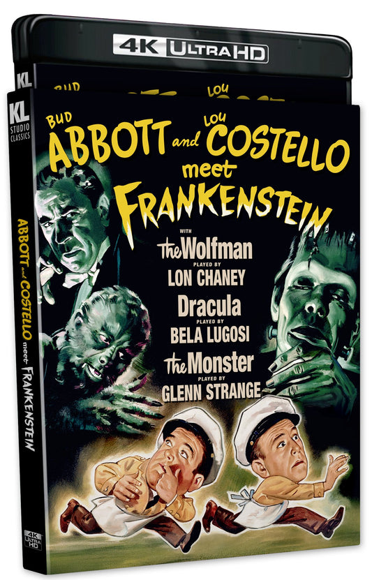 Abbott and Costello Meet Frankenstein 4K UHD with Slipcover (Kino Lorber) [Preorder]