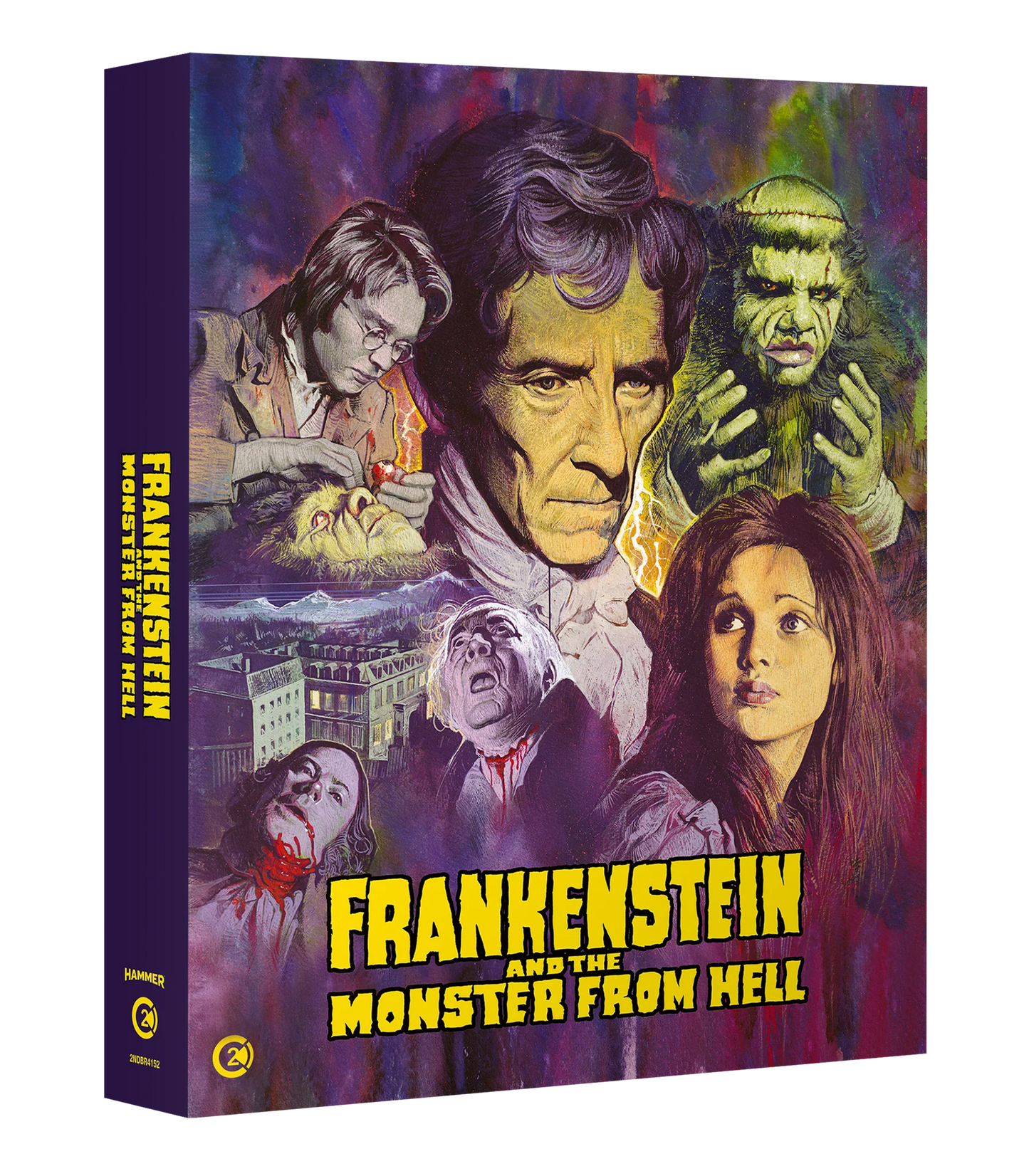 Frankenstein and the Monster from Hell LE Blu-ray (Second Sight/Region B)